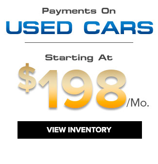 Used Honda starting $198 per month