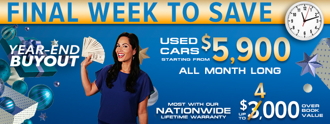 Final Week to save - Year-End Buyout