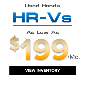Used Honda HR-Vs Starting At $199 Per Month