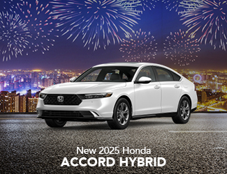 Special offer on new Honda Accord