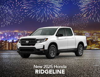 Special offer on new Honda Ridgeline