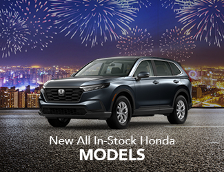 Special offer on new Hondas