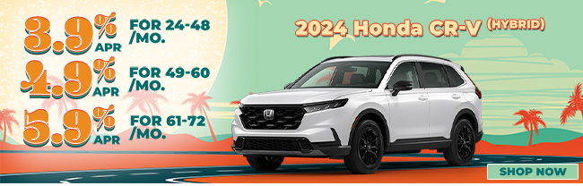 Special offer on new Honda CR-V