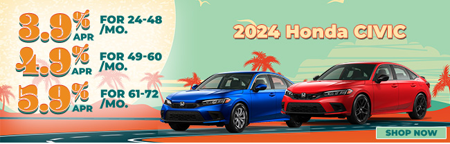 Special offer on new Honda Civic