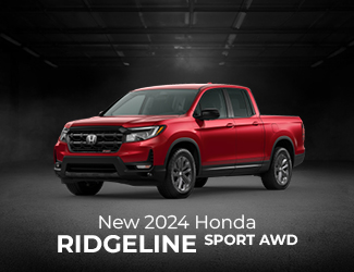 Special offer on new Honda Ridgeline