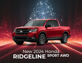 Special offer on new Honda Ridgeline