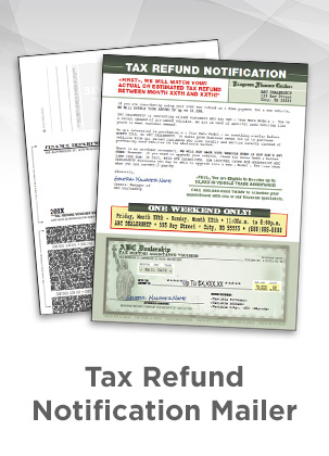 Tax Refund Noticication Mailer