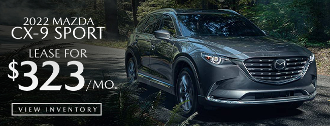 2022 MAZDA CX-9 Sport special lease offer