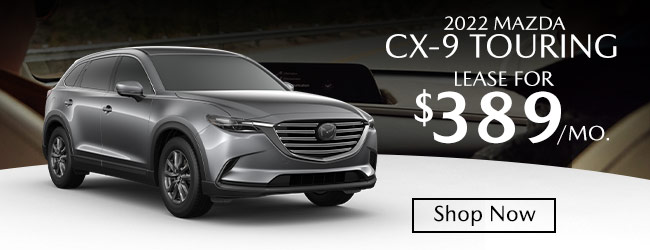 2022 MAZDA CX-9 Sport special lease offer