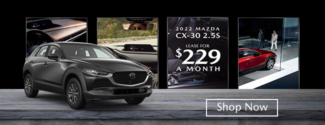 2022 MAZDA3 Hatchback lease offer