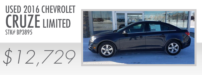 Used 2016 Chevrolet Cruze Limited