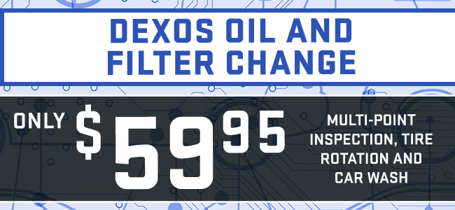 Dexos Oil And Filter Change