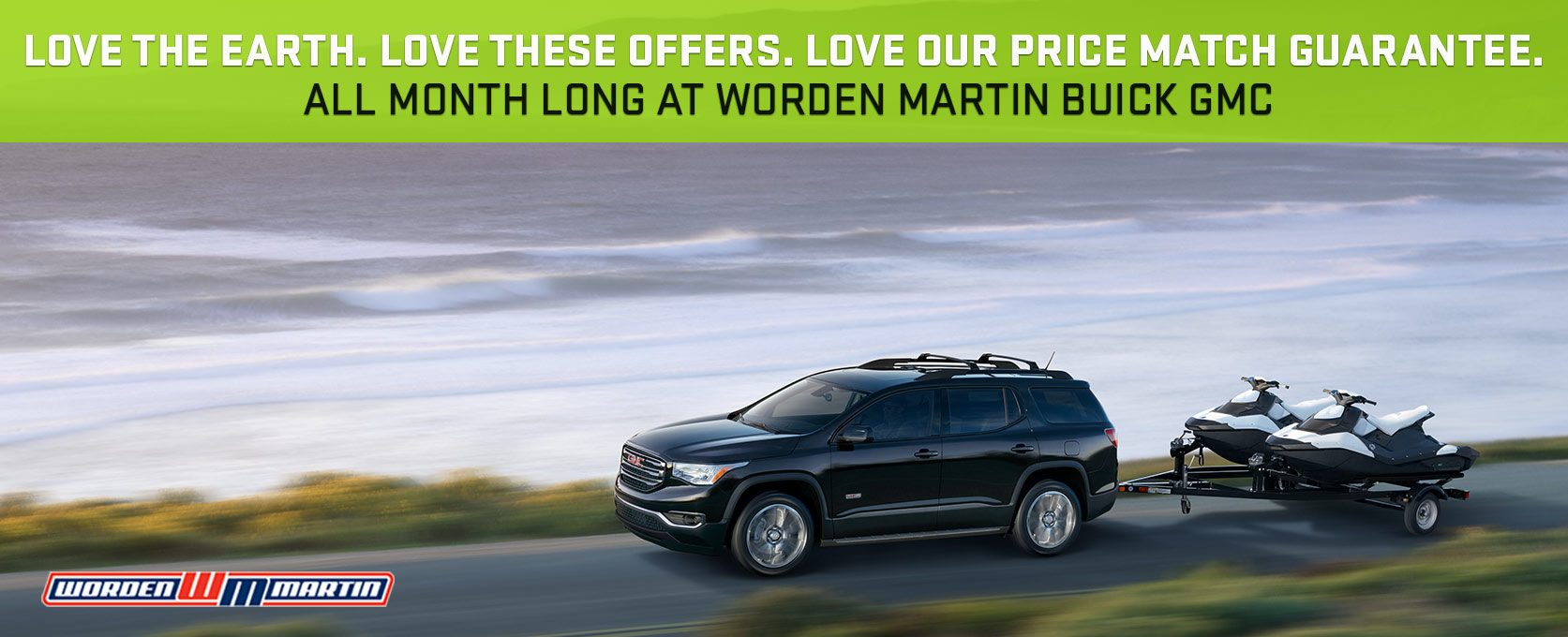 Love The Earth. Love These Offers. Love Our Price Match Guarantee.