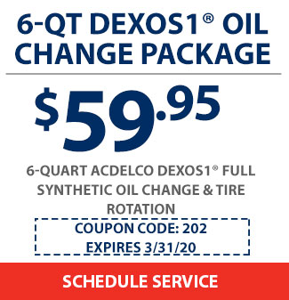 6-Qt dexos1® Oil Change Package