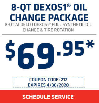 8-Qt dexos1® Oil Change Package