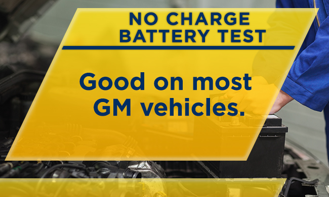 No Charge Battery Test