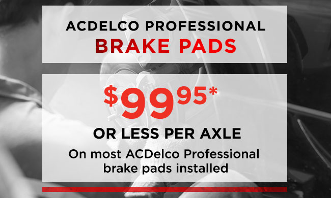ACDelco Professional Brake Pads