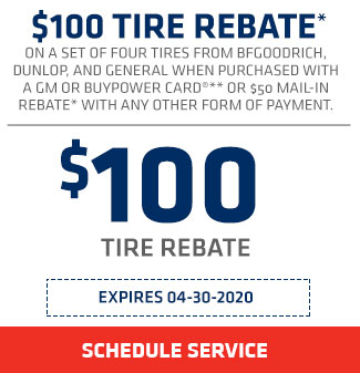 $100 Tire Rebate