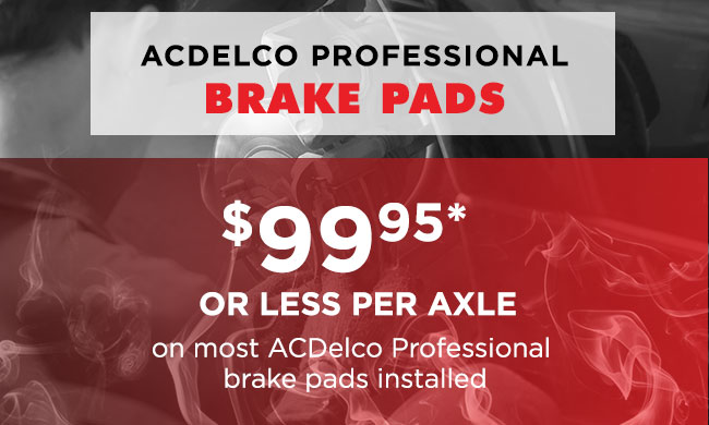 ACDelco Professional Brake Pads