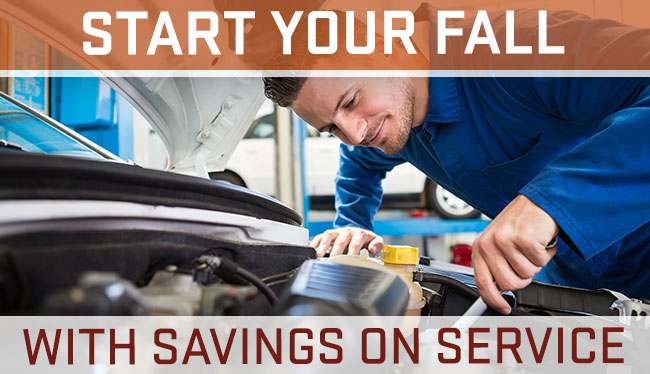Start Your Fall With Savings On Service
