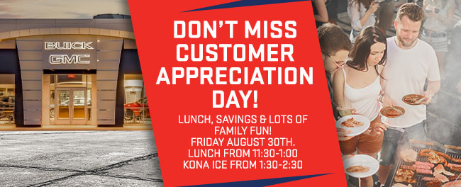 Don’t Miss Customer Appreciation Day