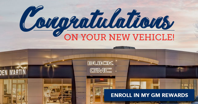 Congratulations On Your New Vehicle 