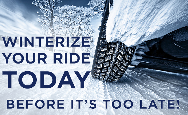 Winterize Your Ride Today