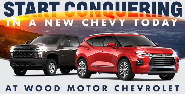 Start Conquering In a New Chevy Today