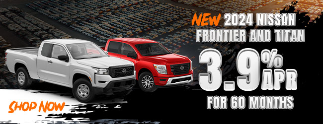 2024 Nissan Frontier and Titan