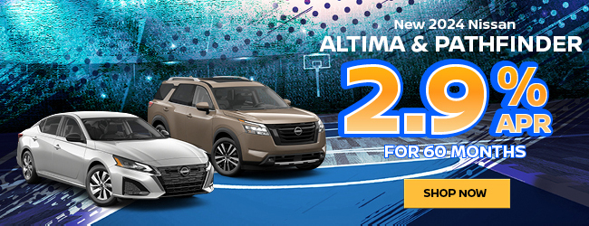 2024 Nissan Altima and Nissan Pathfinder