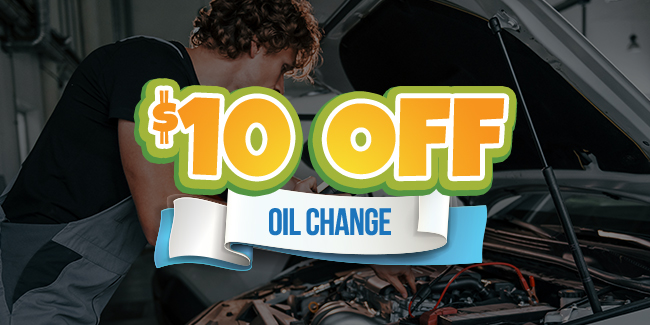 $10 off oil change