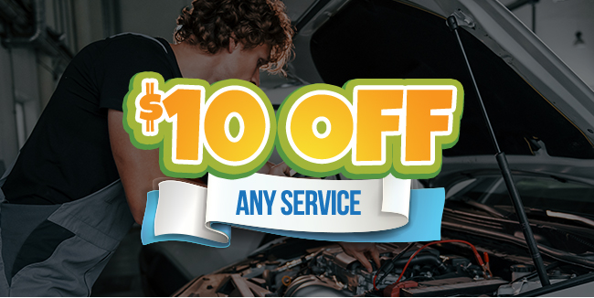 $10 off any service
