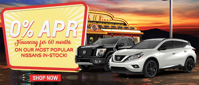 0% APR FINANCING FOR 60 MONTHS!