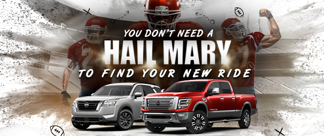 You don't need a Hail Mary to find your new ride