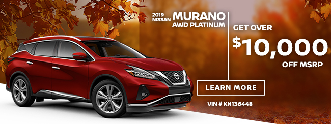 2019 Nissan Murano AWD Platinum 