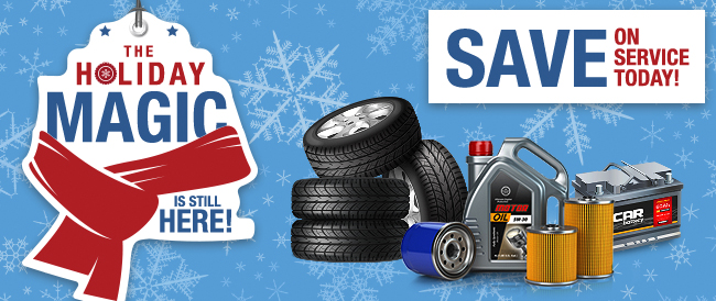 The Holiday Magic is Still Here! Save on Service Today!