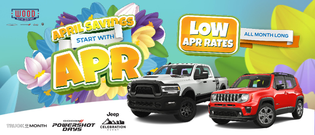 April Savings Begin With A-P-R