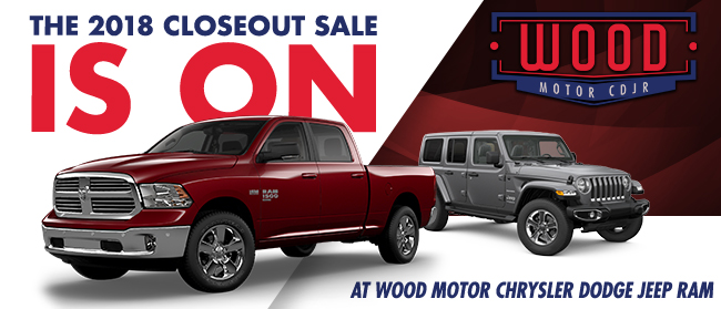 The 2018 Closeout Sale Is On