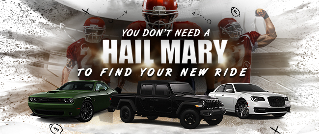 You don't need a Hail Mary to find a new ride