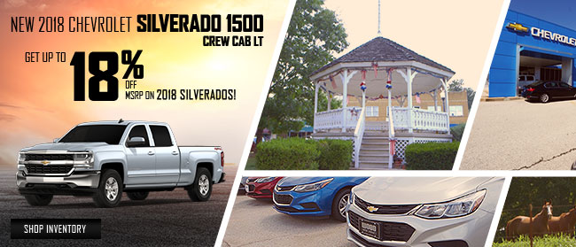 New 2018 Chevrolet Silverado 1500 Crew Cab