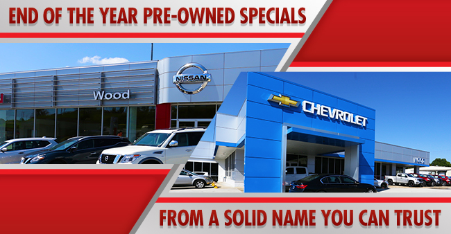 End of The Year Pre-Owned Specials