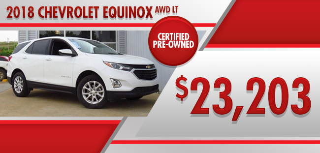 2018 Chevrolet Equinox AWD LT