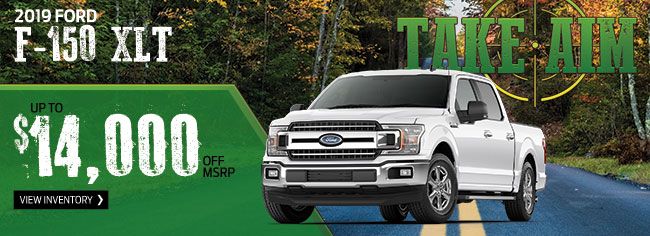 [INSERT IMAGE: MATCH VEHICLE IN OFFER BELOW] 2019 Ford F-150 XLT