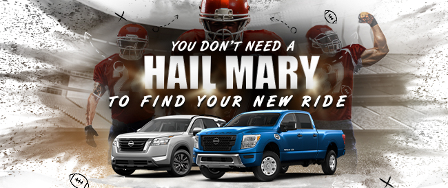 You don't need a Hail Mary to find your new ride