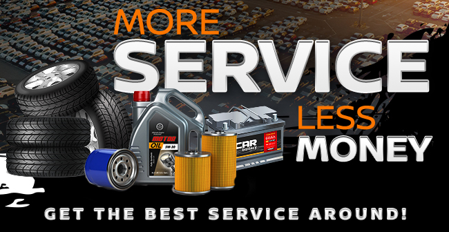 more service less money. get the best service around.