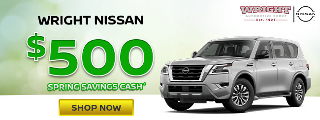 $500 Spring Savings Cash