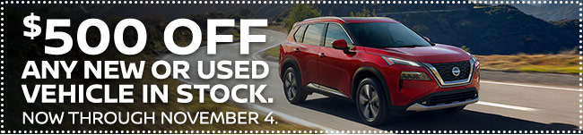 $500 off new or used car instock - 11 - 4