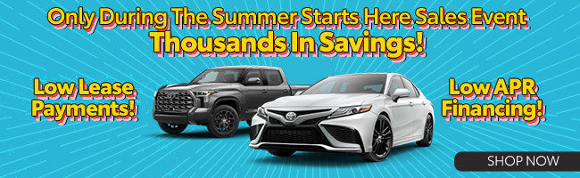 Sumer starts here event save $1000s