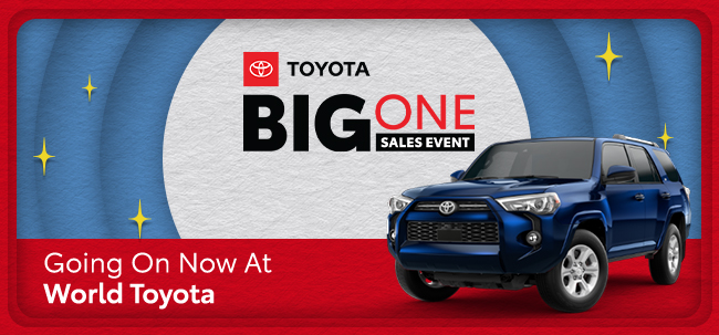 Toyota Big one sales event