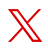 X icon